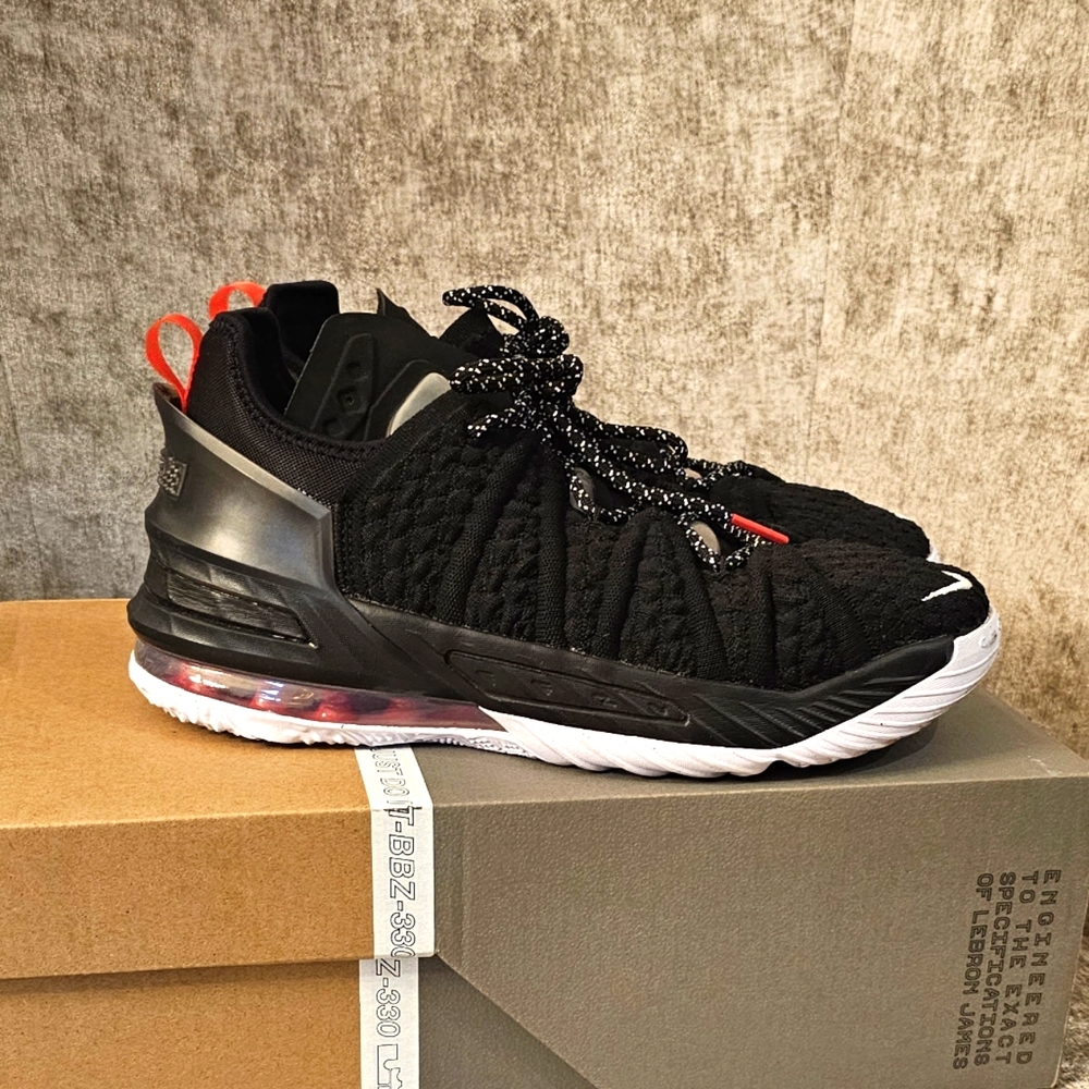 Nike size 6Y Lebron XVIII 18 Bred
